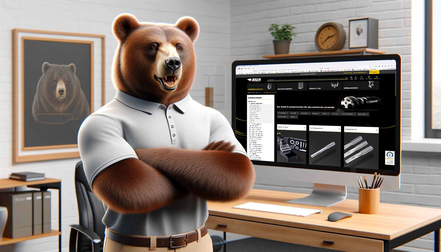 Braunbär präsentiert neuen Online-Shop von baer.tools